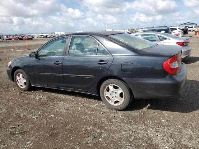 4T1BF32K63U055228 - 2003 TOYOTA CAMRY LE BLACK photo 2