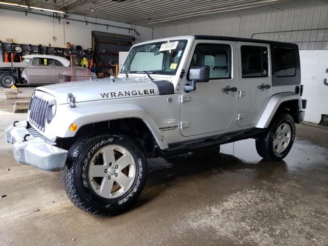 1J4GA59147L113022 - 2007 JEEP WRANGLER SAHARA SILVER photo 1