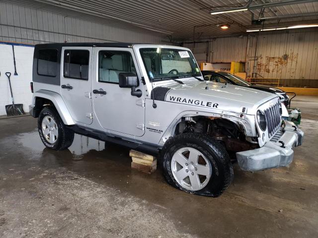 1J4GA59147L113022 - 2007 JEEP WRANGLER SAHARA SILVER photo 4