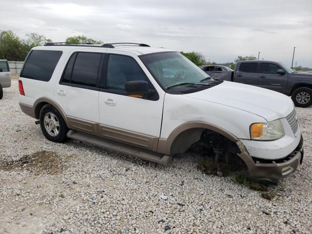 1FMPU17L73LB81752 - 2003 FORD EXPEDITION EDDIE BAUER WHITE photo 4