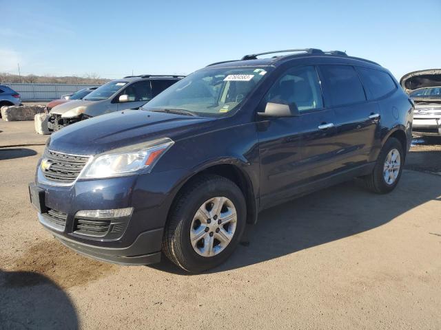 1GNKRFKD9FJ190523 - 2015 CHEVROLET TRAVERSE LS BLACK photo 1