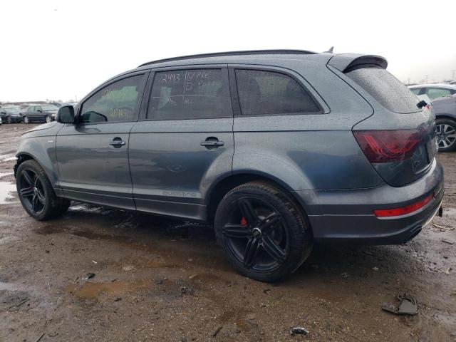 WA1DGAFE0FD031606 - 2015 AUDI Q7 PRESTIGE GRAY photo 2