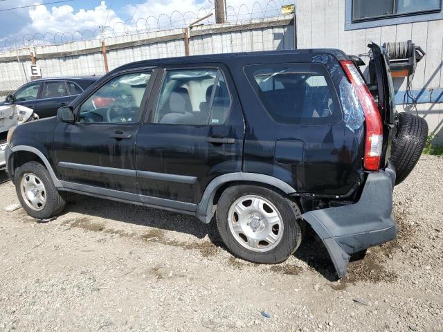 JHLRD68585C008533 - 2005 HONDA CR-V LX BLACK photo 2