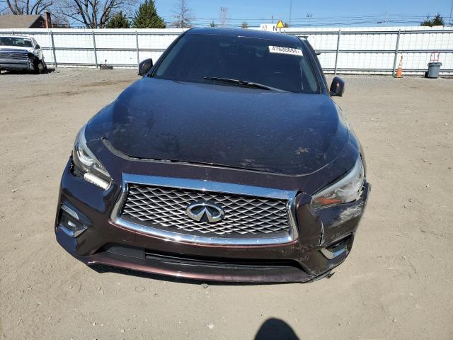 JN1EV7AP1KM513624 - 2019 INFINITI Q50 LUXE BROWN photo 5