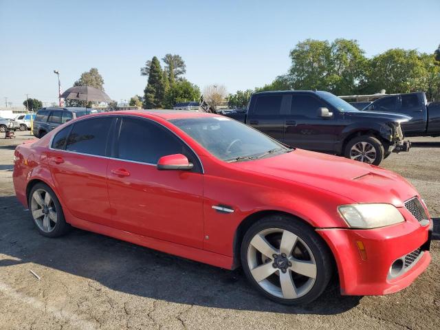 6G2ER57748L138301 - 2008 PONTIAC G8 RED photo 4