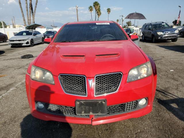 6G2ER57748L138301 - 2008 PONTIAC G8 RED photo 5