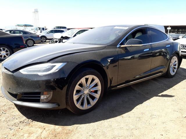 5YJSA1E47KF313896 - 2019 TESLA MODEL S Սև լուսանկար 1