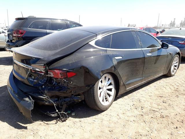 5YJSA1E47KF313896 - 2019 TESLA MODEL S Սև լուսանկար 3