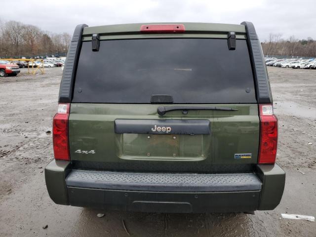 1J8HG48P57C672449 - 2007 JEEP COMMANDER GREEN photo 6