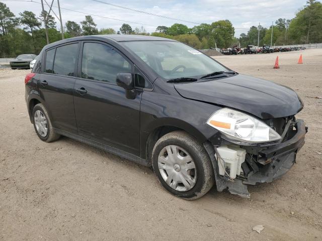 3N1BC1CPXCL369294 - 2012 NISSAN VERSA S BLACK photo 4