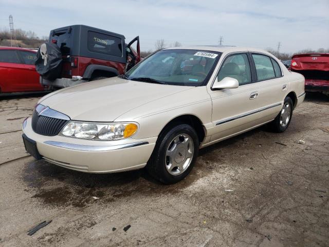 1LNHM97V11Y602062 - 2001 LINCOLN CONTINENTA BEIGE photo 1