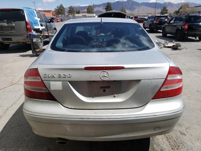 WDBTJ65J14F094034 - 2004 MERCEDES-BENZ CLK 320C SILVER photo 6