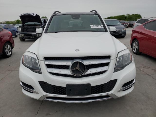 WDCGG8JB8FG394723 - 2015 MERCEDES-BENZ GLK 350 4MATIC WHITE photo 5