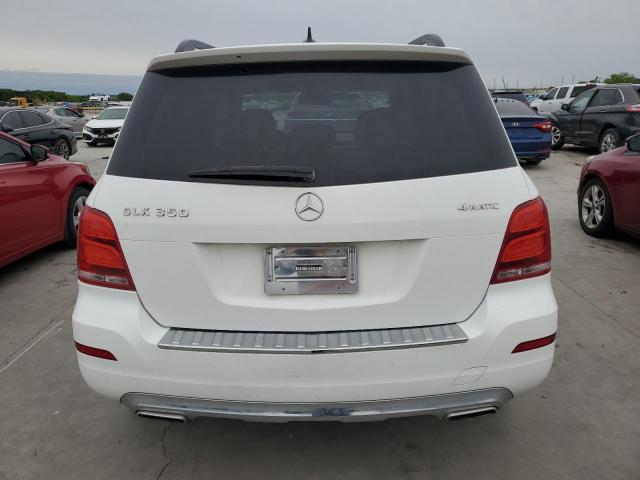 WDCGG8JB8FG394723 - 2015 MERCEDES-BENZ GLK 350 4MATIC WHITE photo 6