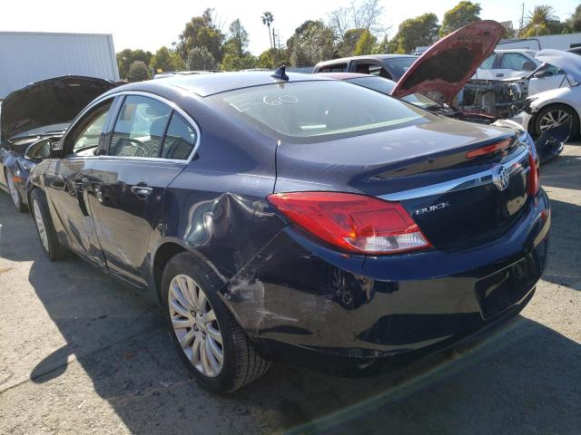 2G4GR5EK9C9177552 - 2012 BUICK REGAL 蓝色 照片 2