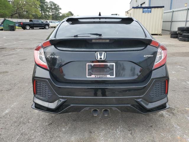 SHHFK7H40KU226627 - 2019 HONDA CIVIC SPORT BLACK photo 6