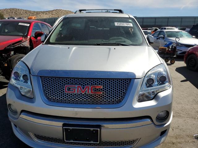 1GKKVTED6CJ167571 - 2012 GMC ACADIA DENALI SILVER photo 5