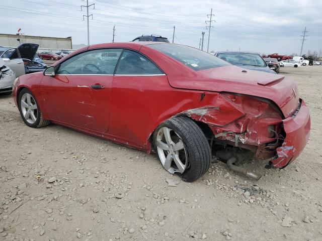 1G2ZH35N674155570 - 2007 PONTIAC G6 GT RED photo 2