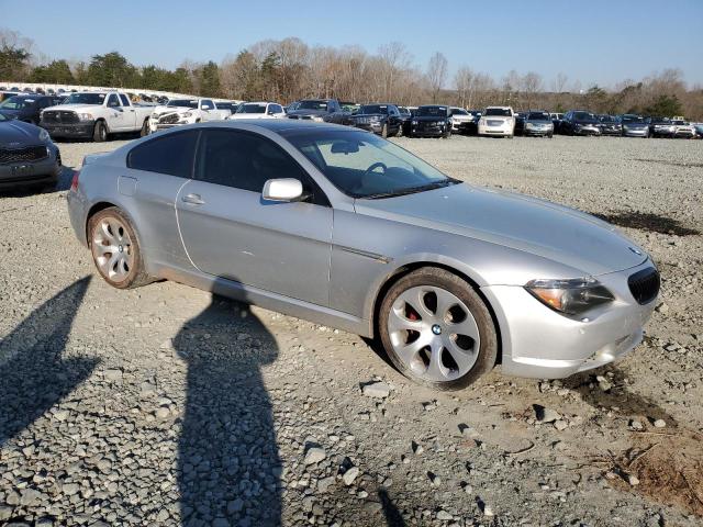 WBAEH73475B192418 - 2005 BMW 645 CI AUTOMATIC SILVER photo 4