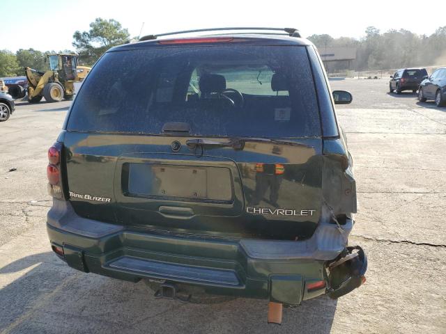 1GNDS13S222248411 - 2002 CHEVROLET TRAILBLAZE GREEN photo 6