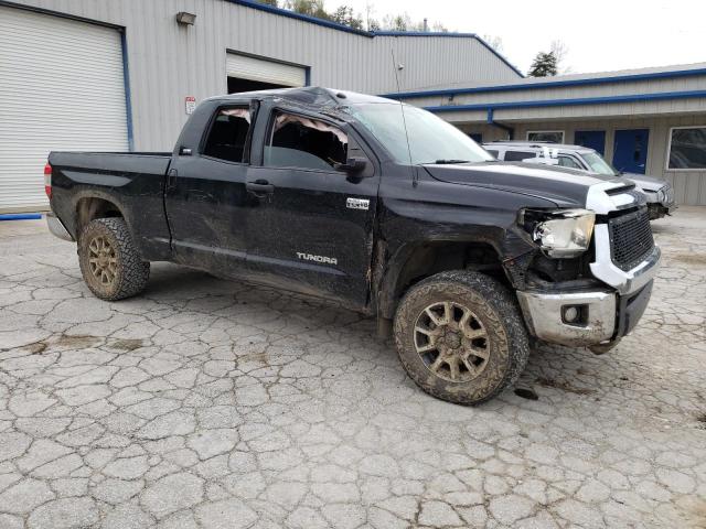5TFUY5F10EX412361 - 2014 TOYOTA TUNDRA DOUBLE CAB SR/SR5 BLACK photo 4