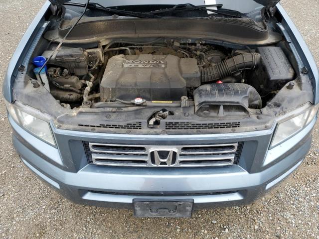 2HJYK16207H528098 - 2007 HONDA RIDGELINE RT BLUE photo 12