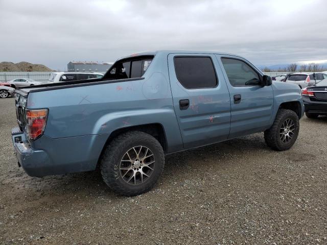 2HJYK16207H528098 - 2007 HONDA RIDGELINE RT BLUE photo 3