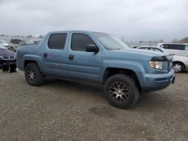 2HJYK16207H528098 - 2007 HONDA RIDGELINE RT BLUE photo 4