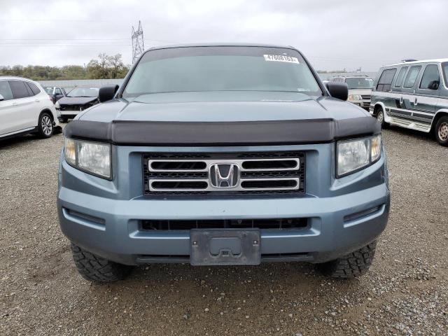 2HJYK16207H528098 - 2007 HONDA RIDGELINE RT BLUE photo 5