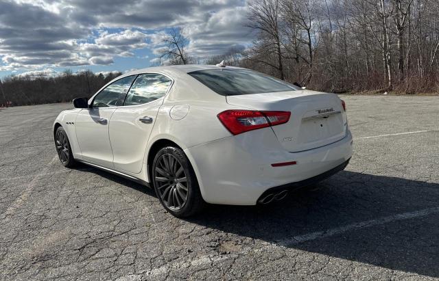 ZAM57YTAXJ1299900 - 2018 MASERATI GHIBLI S WHITE photo 3