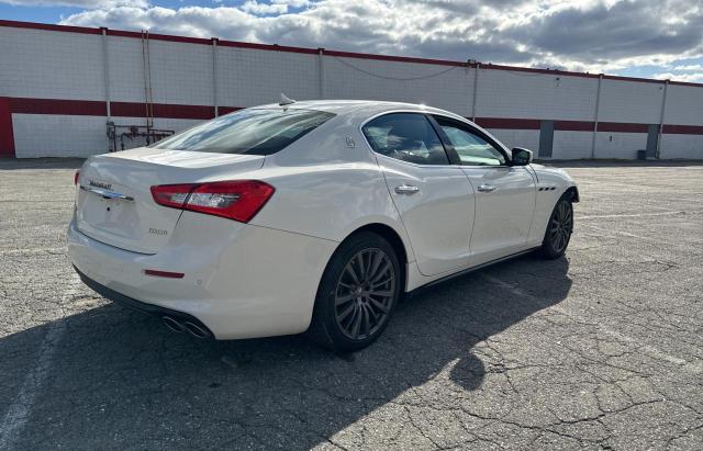 ZAM57YTAXJ1299900 - 2018 MASERATI GHIBLI S WHITE photo 4