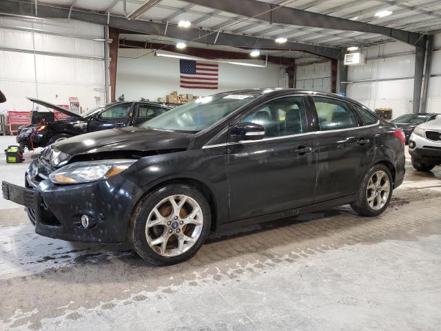 1FAHP3J28CL467725 - 2012 FORD FOCUS TITANIUM BLACK photo 1