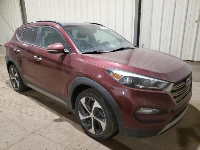 KM8J3CA26HU267138 - 2017 HYUNDAI TUCSON LIMITED BURGUNDY photo 4