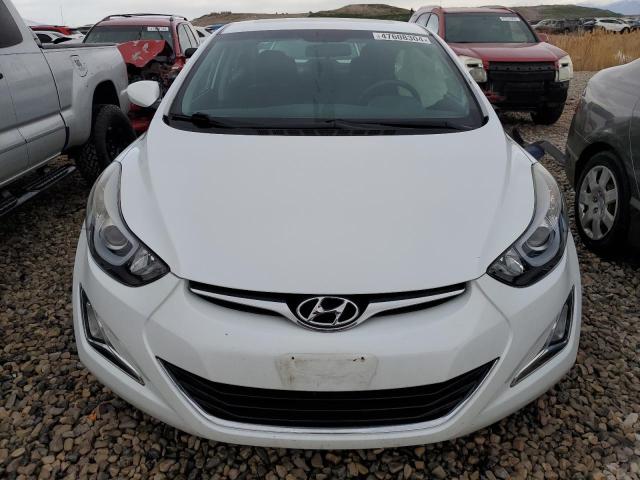 5NPDH4AE0FH586965 - 2015 HYUNDAI ELANTRA SE WHITE photo 5