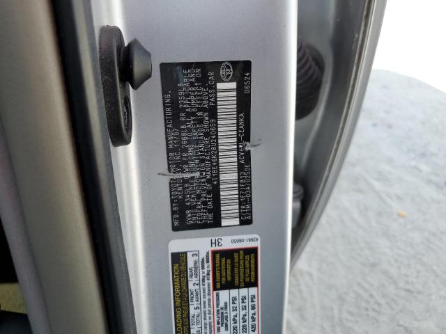 4T1BE46K28U240659 - 2008 TOYOTA CAMRY CE SILVER photo 13