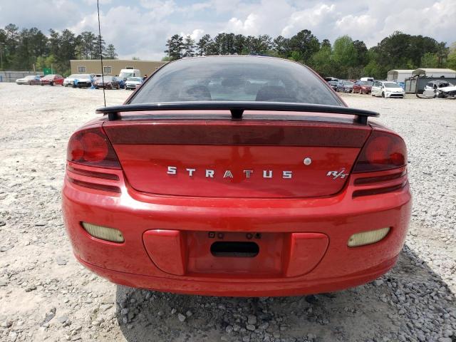 4B3AG52H12E053666 - 2002 DODGE STRATUS R/T RED photo 6