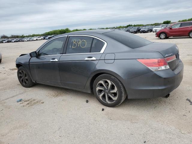 1HGCP3F80BA027446 - 2011 HONDA ACCORD EXL GRAY photo 2