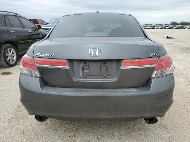 1HGCP3F80BA027446 - 2011 HONDA ACCORD EXL GRAY photo 6