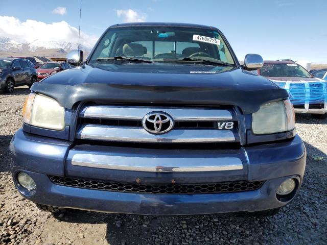 5TBBT441X4S455458 - 2004 TOYOTA TUNDRA ACCESS CAB SR5 BLUE photo 5