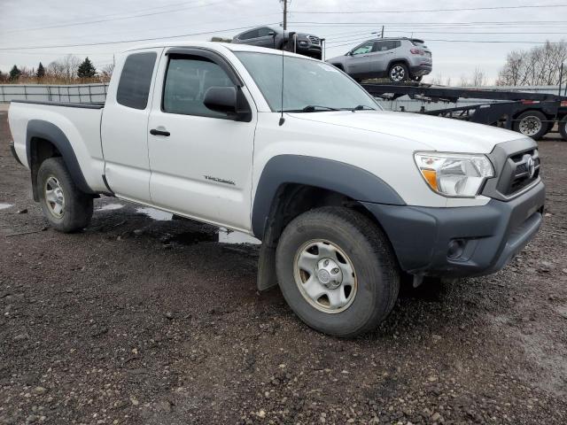 5TFUX4EN1EX028333 - 2014 TOYOTA TACOMA ACCESS CAB WHITE photo 4