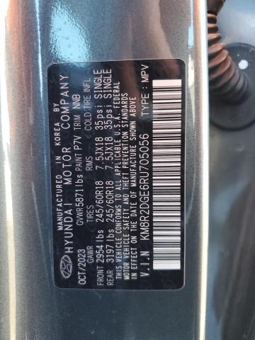 KM8R2DGE6RU705056 - 2024 HYUNDAI PALISADE SEL GRAY photo 13