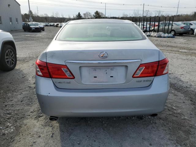 JTHBJ46G682172307 - 2008 LEXUS ES 350 SILVER photo 6