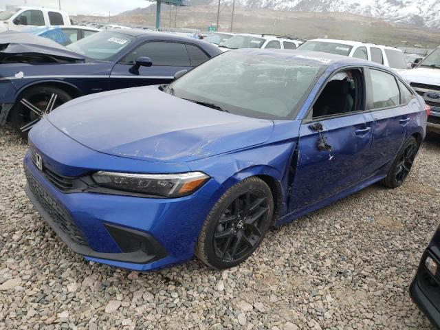 2HGFE2F53NH598390 - 2022 HONDA CIVIC SPORT 蓝色 照片 1