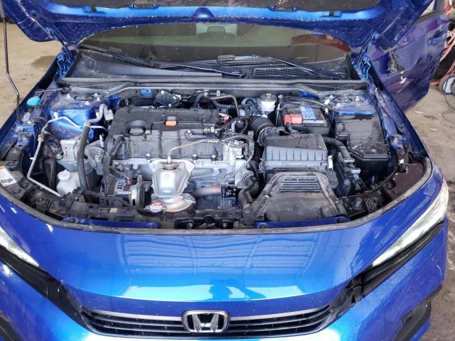 2HGFE2F53NH598390 - 2022 HONDA CIVIC SPORT 蓝色 照片 11