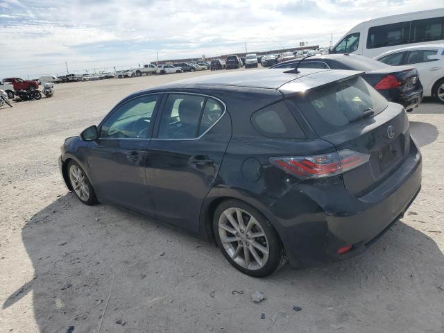 JTHKD5BH0C2097138 - 2012 LEXUS CT 200 BLACK photo 2