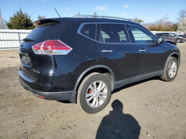 KNMAT2MV7FP587584 - 2015 NISSAN ROGUE S BLACK photo 3