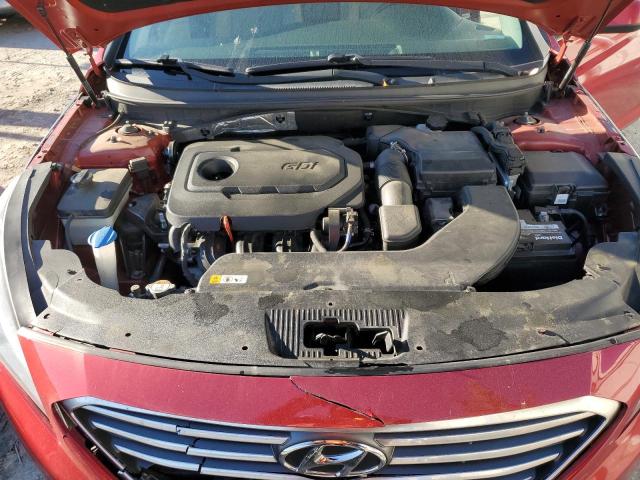 5NPE24AF3HH473822 - 2017 HYUNDAI SONATA SE RED photo 11