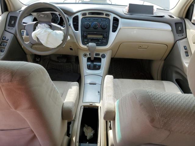 JTEGD21A640102653 - 2004 TOYOTA HIGHLANDER TAN photo 8