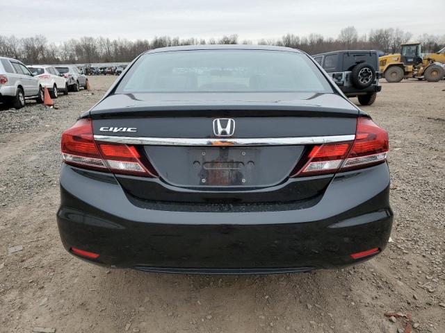 19XFB2F83DE267028 - 2013 HONDA CIVIC EX BLACK photo 6