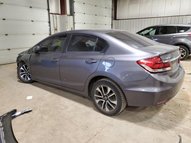 2HGFB2F80EH536724 - 2014 HONDA CIVIC EX GRAY photo 2